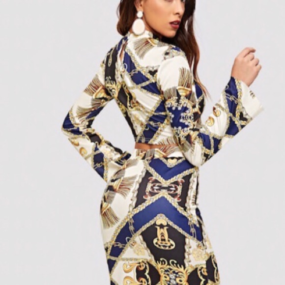 💙Crop Skirt Set💙 - Picture 5 of 6